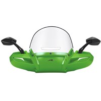 Windpro Windshield Painted - Green Metallic
