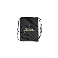 3 Green Lines Clinch Drawstring Bags
