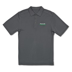 Kawasaki 3 Green Lines Drytec Polo