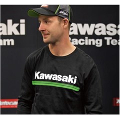 Kawasaki 3 Green Lines Long Sleeve T-Shirt
