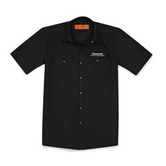 Kawasaki 3 Green Lines Workshirt