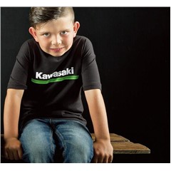 Youth Kawasaki 3 Green Lines T-Shirt