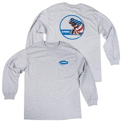 Men’s Yamaha Pro Fishing Patriotic Bass Long Sleeve Tee